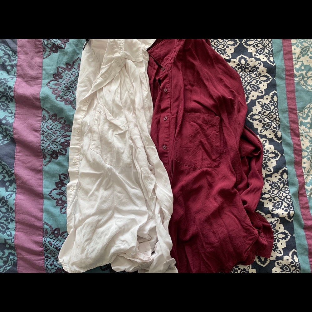 Forever 21 Button Down Shirts